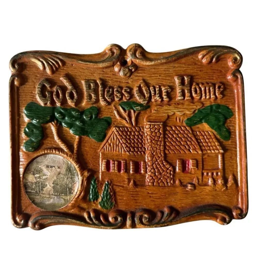 God Bless Our Hime DuBois PA Wall Plaque